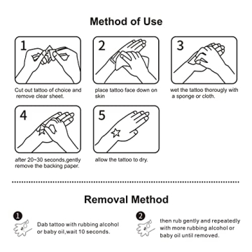 360 Halloween Luminous Temporary Tattoos for Kids