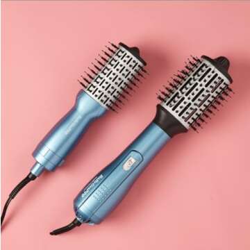 BaBylissPRO Nano Titanium Compact Hot Air Brush for Stylish Hair
