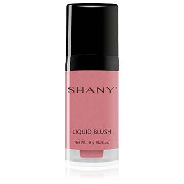 SHANY Paraben Free HD Liquid Cream Blush - Creamy & Blendable Color - PURE JOY