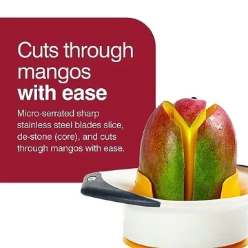 Zyliss 3-in-1 Mango Slicer Peeler Pit Remover Tool