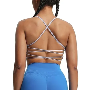 Stylish Aoxjox Women's Workout Sports Bra for Ultimate Comfort