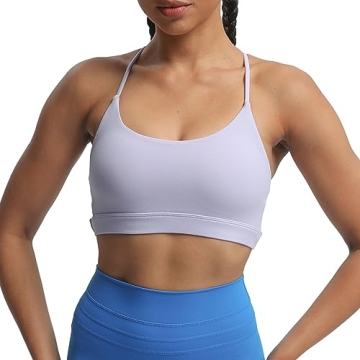 Stylish Aoxjox Women's Workout Sports Bra for Ultimate Comfort