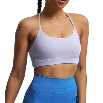Stylish Aoxjox Women's Workout Sports Bra for Ultimate Comfort