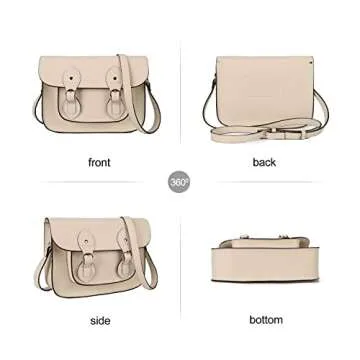 Stylish Gladdon Vegan Leather Crossbody Bag for Women