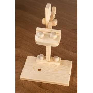 Woodmate Desktop Embroidery Hoop Stand - Ergonomic Comfort