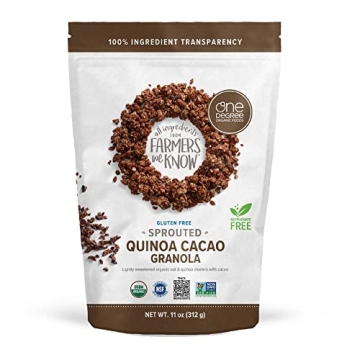 Organic Sprouted Oat Quinoa Cacao Granola Vegan Gluten-Free