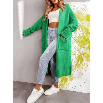 Danedvi Long Cardigan Sweaters for Women 2023 Fall Fashion