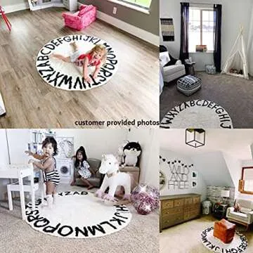 ABC Rug for Kids Room - Playful Learning Carpet