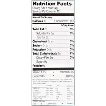 Let's Do Organic Gluten Free Ice Cream Cones Pack of 12