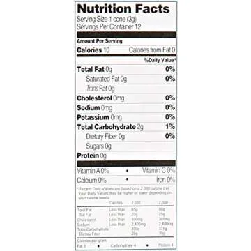 Let's Do Organic Gluten Free Ice Cream Cones Pack of 12