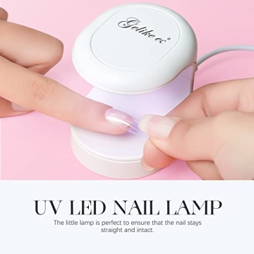 Gelike EC Mini LED Nail Lamp - Portable Nail Dryer