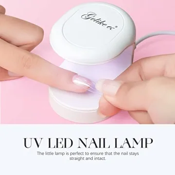 Gelike EC Mini LED Nail Lamp - Portable Nail Dryer