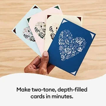 Cricut Insert Cards R10, Create Depth-Filled Birthday Cards, Thank You Cards, Custom Greeting Cards at Home, Compatible with Cricut Joy/Maker/Explore Machines, Sensei Sampler (42 ct)