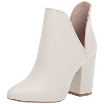 Steve Madden Women's Rookie Fashion Boot in White Leather