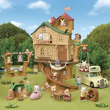 Calico Critters Adventure Treehouse Playset for Kids
