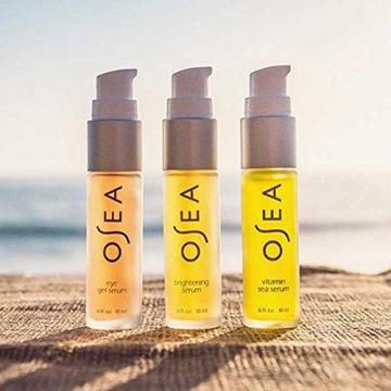 OSEA Eye Gel Serum (18 ml) | Hyaluronic Acid & Beta Glucan | Oil & Fragrance Free Clean Beauty Seaweed Skincare | Vegan | Cruelty-Free