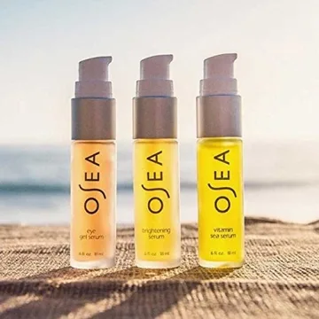 OSEA Eye Gel Serum (18 ml) | Hyaluronic Acid & Beta Glucan | Oil & Fragrance Free Clean Beauty Seaweed Skincare | Vegan | Cruelty-Free