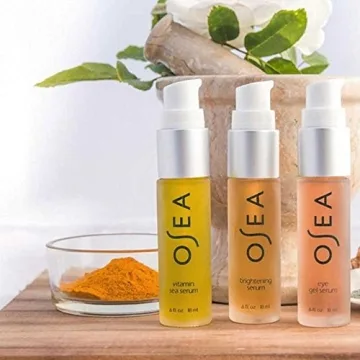 OSEA Eye Gel Serum (18 ml) | Hyaluronic Acid & Beta Glucan | Oil & Fragrance Free Clean Beauty Seaweed Skincare | Vegan | Cruelty-Free