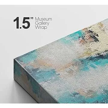 SIGNFORD Canvas Wall Art for Living Room,Bedroom Home Artwork Paintings Abstract Picture Ready to Hang - 24x24 inches