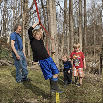 Zen Maestro Slackline Kit 65ft for Outdoor Fun and Fitness