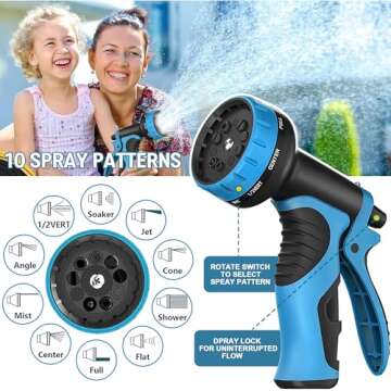 150 ft Expandable Garden Hose - Lightweight & Durable