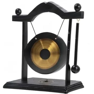 HOMSFOU Brass Gong Set - Desktop Decor & Music