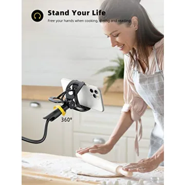 Lamicall Gooseneck Phone Holder for Bed and Desk