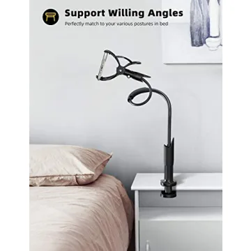 Lamicall Gooseneck Phone Holder for Bed and Desk