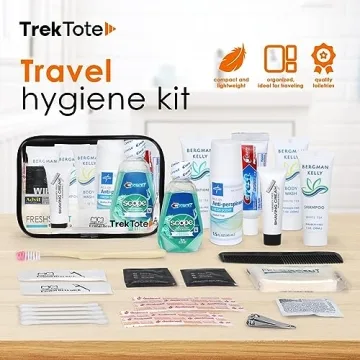 Travel Toiletries Kit – TSA Approved 20-Piece Set