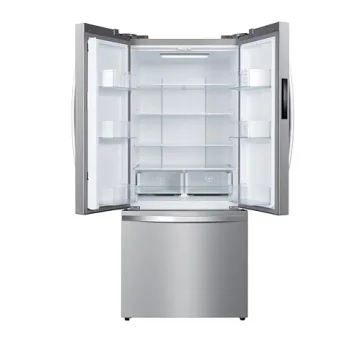 Kenmore 46-75525 29.88 Inch Counter-Depth French Door Refrigerator/Freezer with Fingerprint-Resistant Stainless Steel, Ice Maker, Quiet and Energy Efficient Inverter Compressor, 17.5 cu. ft.