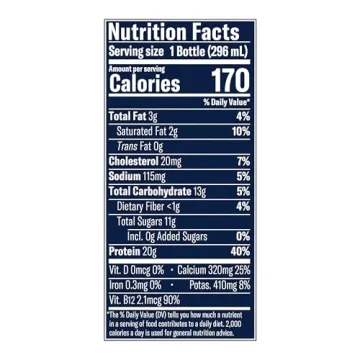 Chobani 20g Low-Fat Greek Yogurt Drink Vanilla