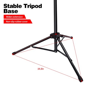 Adjustable Music Stand with Carry Bag for Musicians