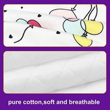 MooMoo Baby 6 Packs Cotton Training Pants Reusable Toddler Potty Training Underwear for Boy and Girl...