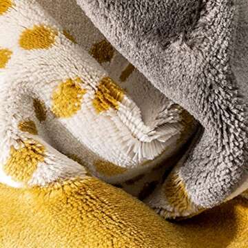 Well Woven Good Vibes Margot Gold Modern Geometric Chevron Blue 3D Texture 5'3" X 7'3" Area Rug