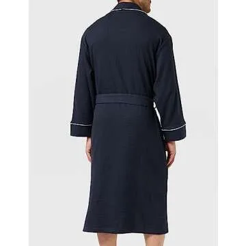 Amazon Essentials Men’s Waffle Robe Lightweight Comfort