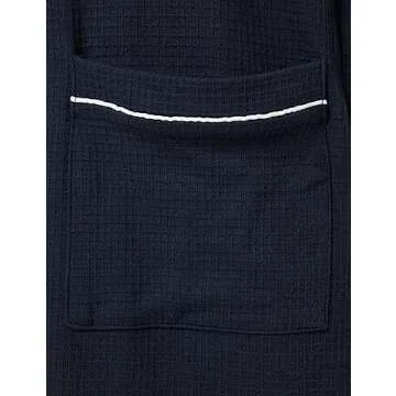 Amazon Essentials Men’s Waffle Robe Lightweight Comfort