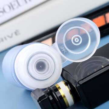 Gemice TSA Approved Travel Bottles - Eco-Friendly 3oz Leak Proof Containers