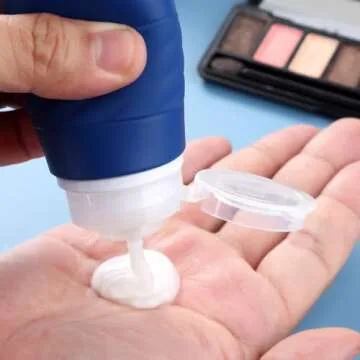 Gemice Travel Bottles - TSA Approved Leak Proof Silicone Containers