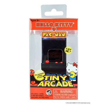Tiny Arcade Hello Kitty Pac-Man - Miniature Gaming Fun Awaiting You!