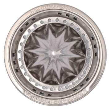 Stainless Steel Juicer Lid for Mason Jars | Metal Citrus Lemon Juice Squeezer Manual Juicer Mason Jar Top for Wide Mouth Jars | Citrus Lemon Orange Reamer Manual Hand Juicer Jar Lid - Wide Mouth