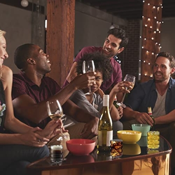 Peyan Vintage 10 oz Bubble Glasses - Elegant Drinkware