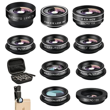Mocalaca Phone Camera Lens Kit – 11 Lenses for Stunning Smartphone Photography
