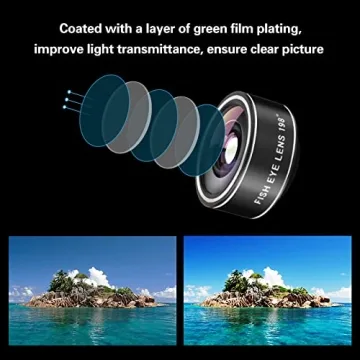Mocalaca Phone Camera Lens Kit - 11 Lenses for Smartphones