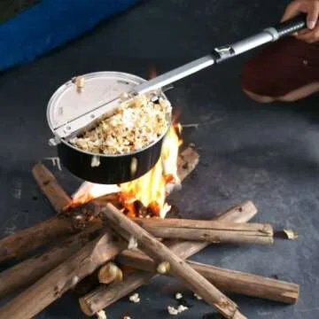 Great Northern Campfire Popcorn Popper with Handle