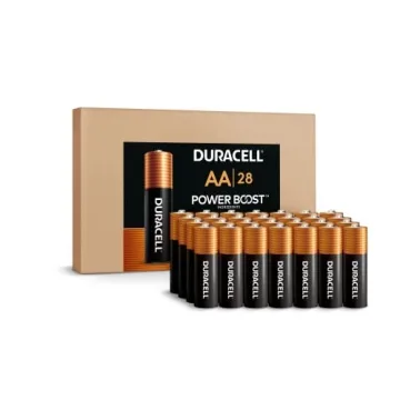 Duracell Coppertop AA Batteries 28 Count - Long-Lasting Power Boost