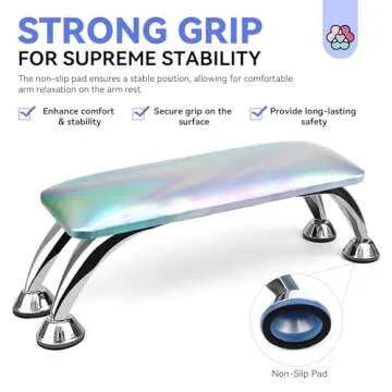 SAVILAND Professional Nail Arm Rest for Ultimate Comfort