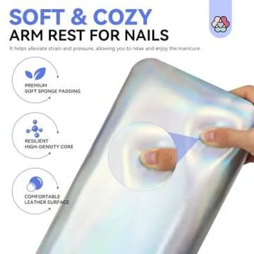 SAVILAND Professional Nail Arm Rest for Ultimate Comfort