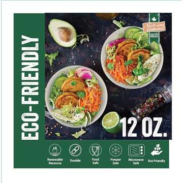 Compostable Heavy Duty Eco-Friendly Bowls 50 Count