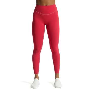 Aoxjox High Waisted Workout Leggings for Women Tummy Control Buttery Soft Yoga Metamorph Deep V Pant...