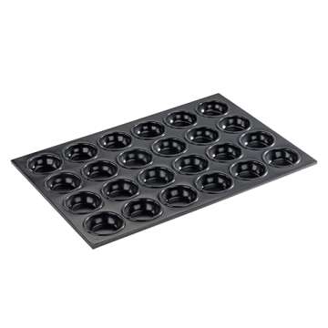 New Star Foodservice 37937 Commercial Grade Aluminum Non-Stick 24-Cup Muffin Pan